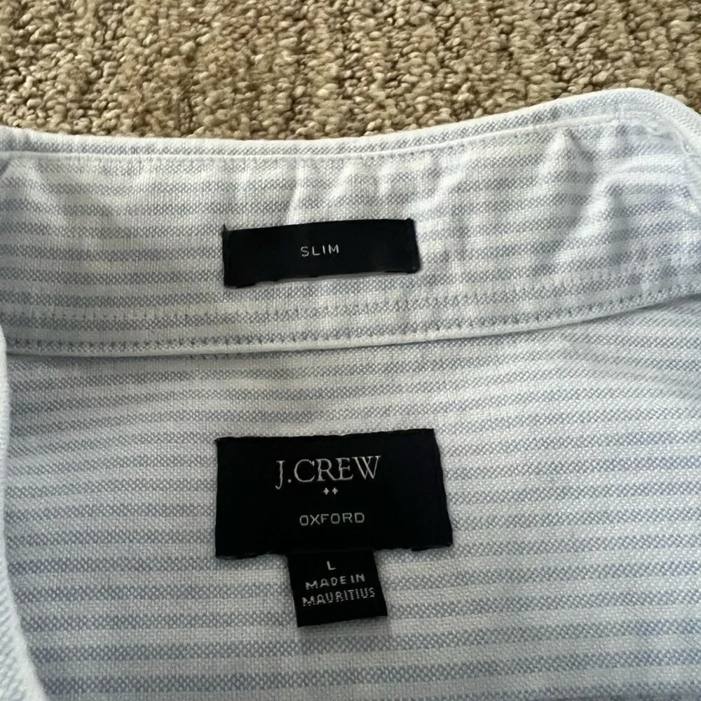 J. Crew light size blue